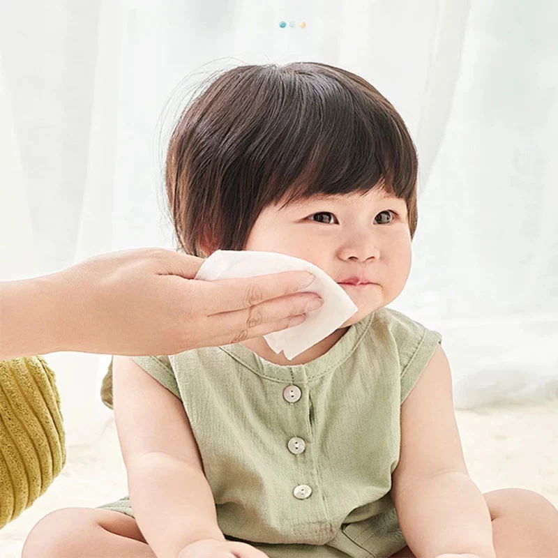 Tymus 어린이는 타월을 향합니다 : 섬세한 피부를 부드럽게 관리합니다